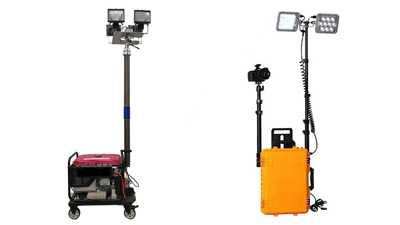 移動(dòng)照明裝置：多種選擇，全面應(yīng)對(duì)夜間工作需求